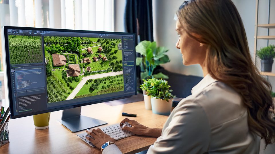 Gartenplanung am Bildschirm